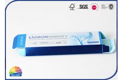 China 382gsm Silver Paper Folding Carton Box Rectangle UV Print Embossing Finish supplier