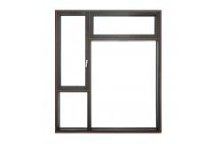 China Folding Screen Windproof Aluminum Double Glazed Flush Casement Windows supplier