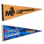 Custom Polyester Waterproof Felt Triangle Banner Silk Screen Printing