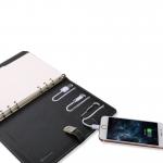 USB Wireless Charging Power Bank Notebook Recyclable Multipurpose