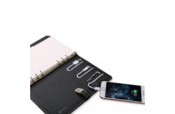 China USB Wireless Charging Power Bank Notebook Recyclable Multipurpose supplier