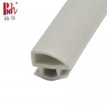 200 Meters / Roll PVC Rubber Strip For Wardrobe Door Light Grey for sale