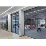 5mm Glass Thickness Office Partition Walls Balancing Privacy Style And Functionality for sale
