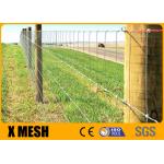 Hinge Joint Galvanized Field Fence With Wire Mesh 1.8m ASTM A121 for sale