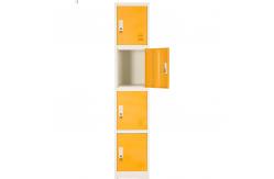 China Customized Coated 4 Doors Storage Steel Locker school lockers /gym lockers supplier