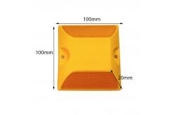 China Roadway Safety G105 Led Strobe Solar Square Plastic Road Stud For Highway supplier
