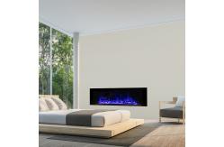 China 63'' 1600mm Water Vapor Electric Fireplace 3D Smoke Simulation Fire supplier