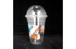 China 16 Oz Biodegradable And Compostable Tableware Clear Cups For Cold Drink supplier