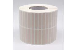 China 35mmx6mm Thermal Transfer Adhesive Label 1mil White Matte High Temperature Resistant With Polyimide supplier