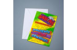 China Custom 3D Cards Lenticular Postcard Animated Invitation Cards supplier