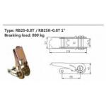 2 Inches Safety Factor 31 Polyester Buckle Straps With Custom Packaging for sale