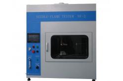 China PLC Control Audio Video Test Equipment / Needle - Flame Tester Simulation Technique Fire Hazard supplier