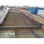 Concrete Platform Truck Scale Weighbridge / 3×10M 150 Ton Heavy Duty Weighing Scale for sale