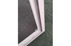 China White Vinyl 48x48 Single Hung Window With Net Screen supplier