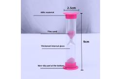 China Mini Brushing 2 Minute Hourglass Timer Customized Unique Sand Timers supplier