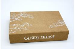 China Empty Laminated Cosmetic Paper Box Packaging CMYK PMS Printing Collection Gift Box supplier