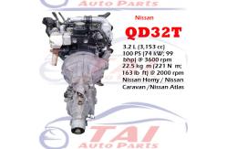 China QD32 QD32T Japanese Rebuilt Engines For Nissan supplier