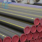 HDPE High Density Polyethylene Pipe For Gas Supply Pipe System PE80 PE100