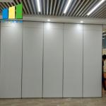 Demountable Operable Wall System Foldable Movable Acoustic Partition Wall For Hotel