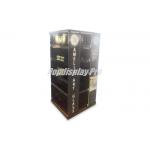 4-way Displaying Floor Cardboard Pallet Stand For Glass Arts Crystal Ball Gifts Holding 4-shelf Each Side for sale