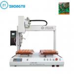 Hot Pressing Bar Single Platform Desktop Robot 4 Axis Pcb Automatic Soldering Machine with AC 220V 50Hz Power Supply for sale