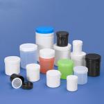 Powder Packing HDPE Jar with Wide Mouth and Sealed Screw Neck in Black/White/Transculent for sale