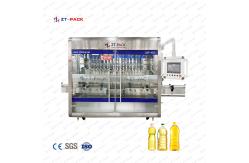 China Servo 500ml Edible Oil Filling Machine 6 Head High Viscosity Piston Filler supplier