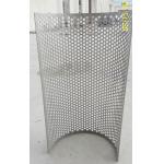 Stainless Steel 304 	Starch Filtration Screen Rasper Hammer Mill Screen/round hole galvanized perforated metal sheet for sale