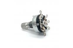 China 0.08W 12 Position Rotary Switch Potentiometer 50ohm Single Pole Rotary Switch Pot supplier