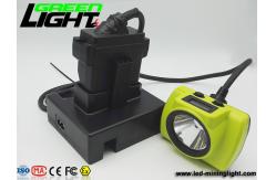 China Cree 13600mAh IP68 Waterproof Rechargeable Headlamp 25000lux supplier