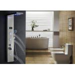 Sprayed LED Light Waterfall Shower Panel 35 - 65℃ Temperature Range ROVATE for sale