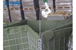 China Container Welded Mesh Gabion , Gabion Basket Mesh Explosion Proof Wall supplier