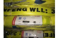 China 3 Tonne 3 Meters 6:1 High Strength Double Ply Webbing Sling supplier