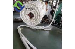 China High Strength 48mm 8 Strand Polyester Rope For Marine Project supplier