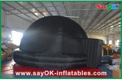 China 15m  Hangout Oxford Cloth Inflatable Dome Structures Digital Projection Show Use supplier