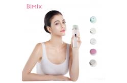 China Whitening Exfoliating 3W 5 In 1 Portable Facial Machine supplier