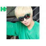 Blonde Short Synthetic Men Hair Wig Natural Looking 150 Gram for sale