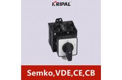 China IP65 PC Electrical Changeover Cam Switch Waterproof 4P 230-440V supplier