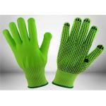 Black Nitrile Dots Puncture Resistant Gloves , Nitrile Work Gloves EN388 Certificated for sale