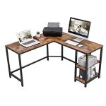 Steel Pipe L Shaped Corner Waterproof Steel Computer Desks for sale