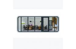 China Commercial Prefab Mobile Office Pod Customized With Composite Wood Floor supplier