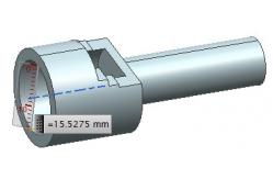 China ISO5356-1-15mm Gauge For Testing Anaesthetic And Respiratory Equipment supplier