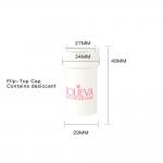 Portable Sizes Tamper-evident Flip-top Lids Small Pills Tube Packaging Eco-friendly for sale