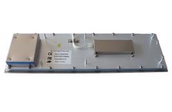 China Panel Mount IP67 Dynamic Washable Vandal Proof Stainless Steel Industrial Keyboard supplier