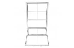 China Soundproof Glass Double Hung Vinyl Windows UPVC Double Glazed Sash Windows Customized supplier