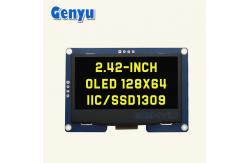 China Monochrome 2.42 Inch OLED Display 128x64 Resolution SSD1309 I2C Interface supplier