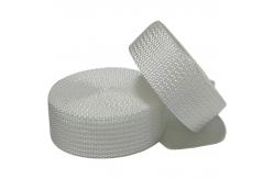 China Custom White Woven Polypropylene Webbing 32mm PP Webbing Strap supplier