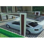 Waterproof Design Solar Car Parking Shed High Snow Load And Wind Load Carport for sale