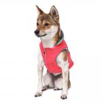  				2 Layers Fleece Lined Warm Dog Jacket for Puppy Winter Cold Weather 	        