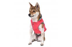 China  				2 Layers Fleece Lined Warm Dog Jacket for Puppy Winter Cold Weather 	         supplier